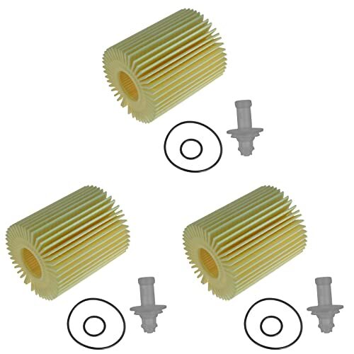 SET OF (3) 04152-YZZA5 FOR TOYOTA 4RUNNER FJ CRUISER TUNDRA OIL FILTER