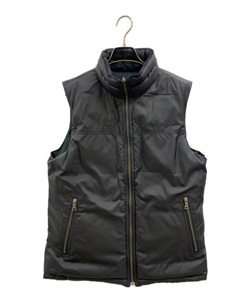 ジャケット・アウター Burberry black label reversible vest M Burberry Black Label Burberry Black Label Reversible Down Vest