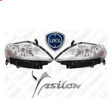 COPPIA FARI FANALE PROIETTORE ANTERIORE DX + SX LANCIA YPSILON 2011 AL 2020