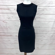 Dolce & Gabbana Classic Black Fitted Sheath Dress