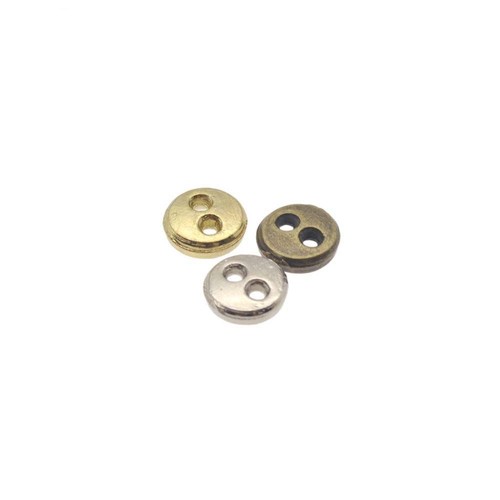 Handmade Metal Fabric Sewing Buttons Round Buttons Doll Button Apparel Sewing - Picture 11 of 16