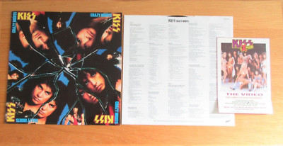 Kiss Crazy Nights UK 1987 Vinyl Schallplatte Album LP NEUWERTIG VINYL