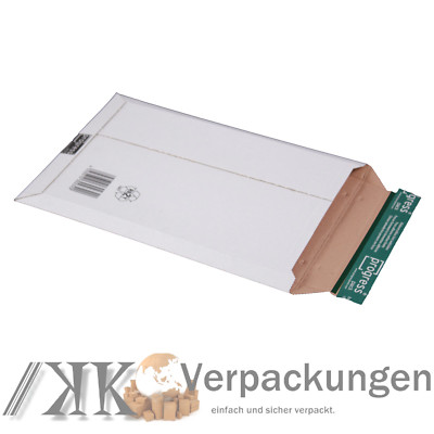 3600 Versandtaschen aus Wellpappe DIN A4+ 352x250x-40 mm Karton-Versandtasche