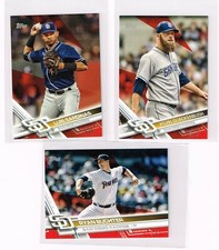 2017 TOPPS MINI ON DEMAND RED PARALLEL KEVIN QUACKENBUSH # d2/5 SAN DIEGO PADRES
