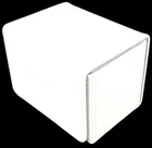 Docsmagic.com Premium Magnetic Sideflip Box 80 White + Deck Divider - MTG - PKM -