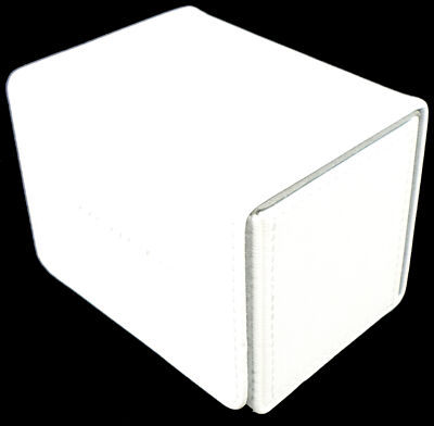Docsmagic.com Premium Magnetic Sideflip Box 80 White + Deck Divider - MTG - PKM -