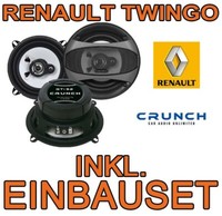 Renault Twingo 1 Facelift Crunch 130Mm Triaxe Lautsprecher Front Vorne TÜR NEU