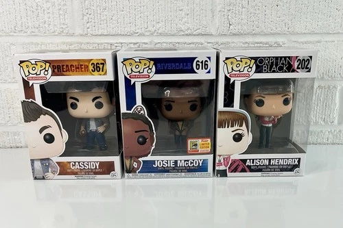 Funko Pop Television Lot Of Three Discontinued Alison Cassidy And Josie