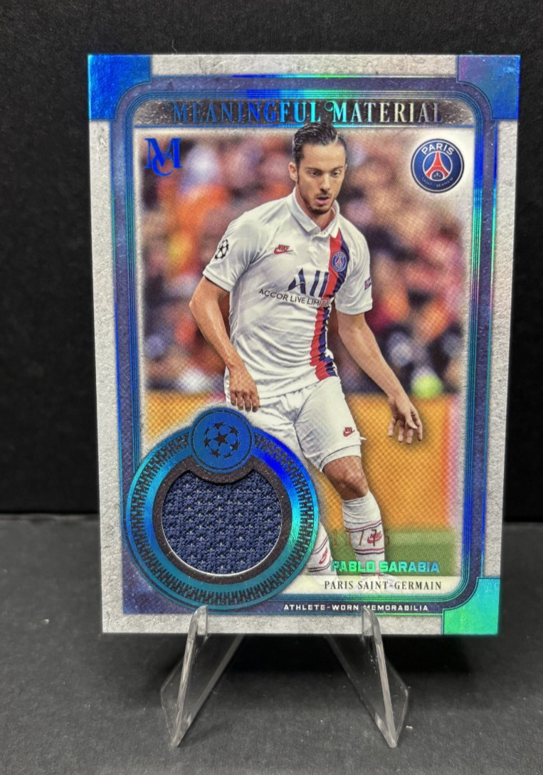 Pablo Sarabia 2019-20 Topps Museum Meaningful Material Relic /75