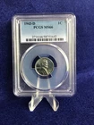 1943-D Steel Lincoln Cent 1c Wheat Penny *PCGS MS66 Gem Brilliant Uncirculated*