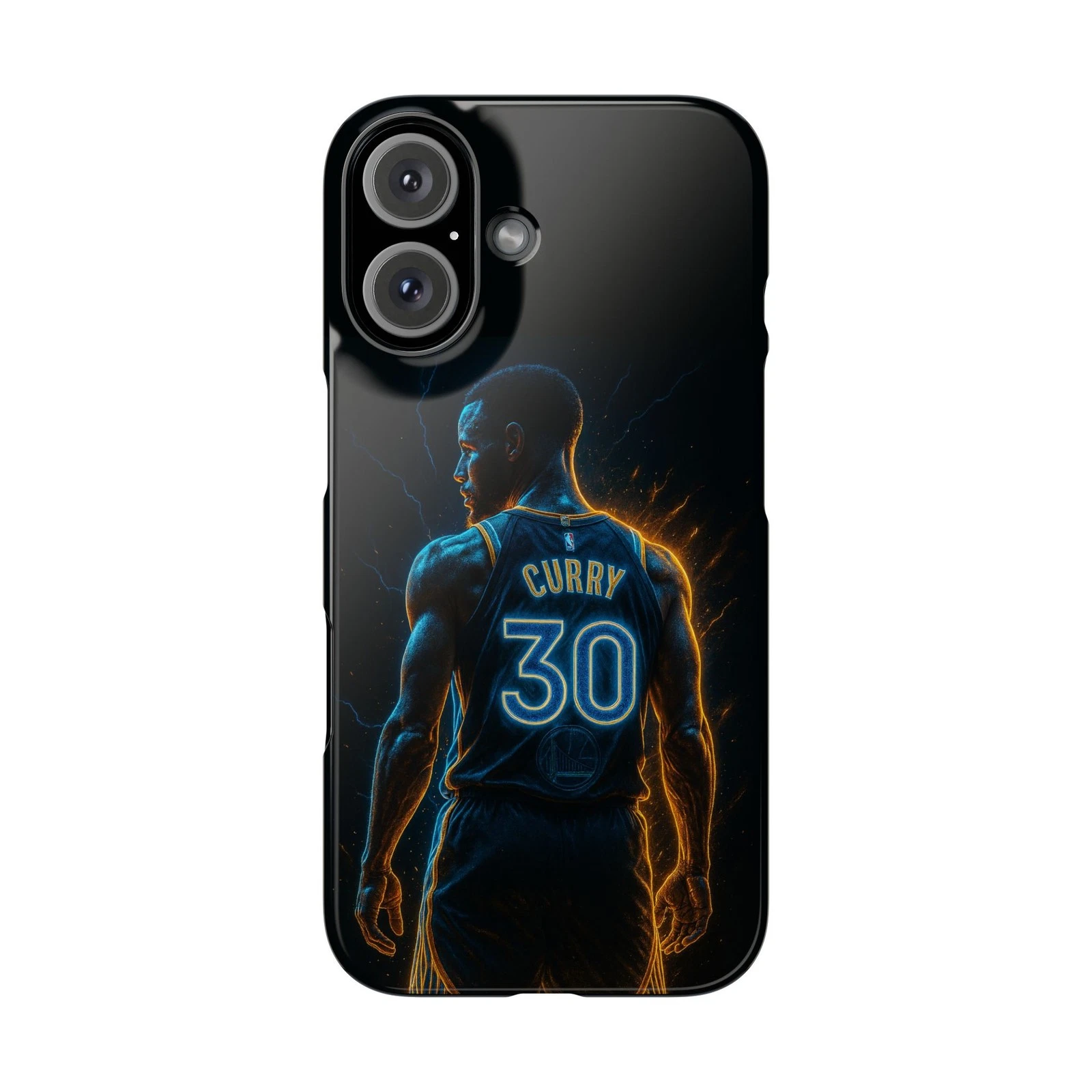 Stephen Curry Basketball iPhone Case, NBA Mobile Cover, Golden State Warriors