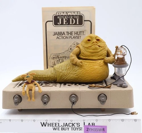 Jabba the Hutt Throne Room 100% Complete Star Wars ROTJ 1983 Kenner Playset