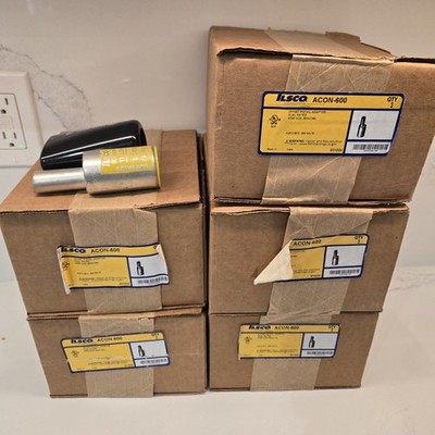 ILSCO ACON-600 Offset Pin Rated Adaptor 600 kcmil Aluminum Silver Crimp. (16)