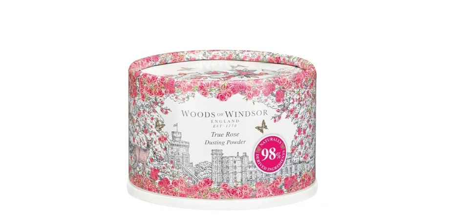 Woods Of Windsor True Rose Dusting Powder for Women 100g