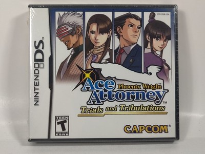NEW, SEALED Phoenix Wright Ace Attorney: Trials and Tribulations Nintendo DS