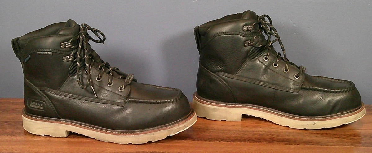Ariat Working Mile Composite Toe Work Boots 10035958 Mens US Size 9.5D Ariat M Lace Up Boots for Men for Sale | Shop New & Used  main image 4