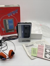 Sony WM-8 CIB Walkman-Cassette Player Stranger Things Mint - Tested Working
