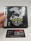 Pokemon Black Nintendo DS NDS CIB Complete In Box Tested Working