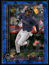 2025 Topps Chrome Sapphire Edition Adael Amador Rookie #255