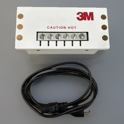 3M Model 6312 Fiber Connector Hot Melt Oven 120V, 50/60 Hz, 200 W