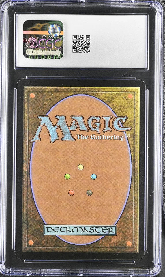 WHO / WHAT / WHEN / WHERE / WHY Unhinged Foil Rare CGC 9 MTG [Nostalgium] - Image 2 of 2