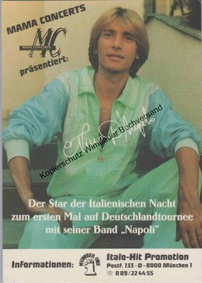 Autogrammkarte Nino de Angelo Angelo, Nino de :