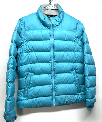 Marmot 650 Fill Women's Puffer Jacket Bright Blue Size Small (HU)