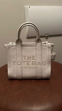 Marc Jacobs Small Tote Leather Bag - White