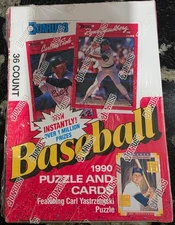 Baseball Card Boxes-Some Original Packaging & Some Open (See Description)