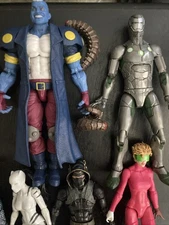 Marvel Legends LOT Mixed Figures With Missing Parts But Some Complete  BAF Piece