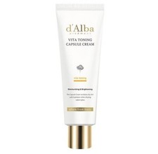 D'ALBA Vita Toning Capsule Cream 55g Tube Moisturizing Brightening K-Beauty Vega