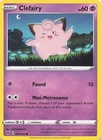 Clefairy Common Normal SWSH04: Vivid Voltage 063/185 NM