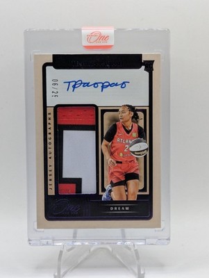 (#6/25) ROOKIE Patch ON-CARD Auto Te-Hina Paopao   2025 Panini One & One WNBA
