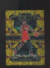 2023-24 Panini Select Gold Fast Break Prizm #96 Amen Thompson RC Rookie 9/10