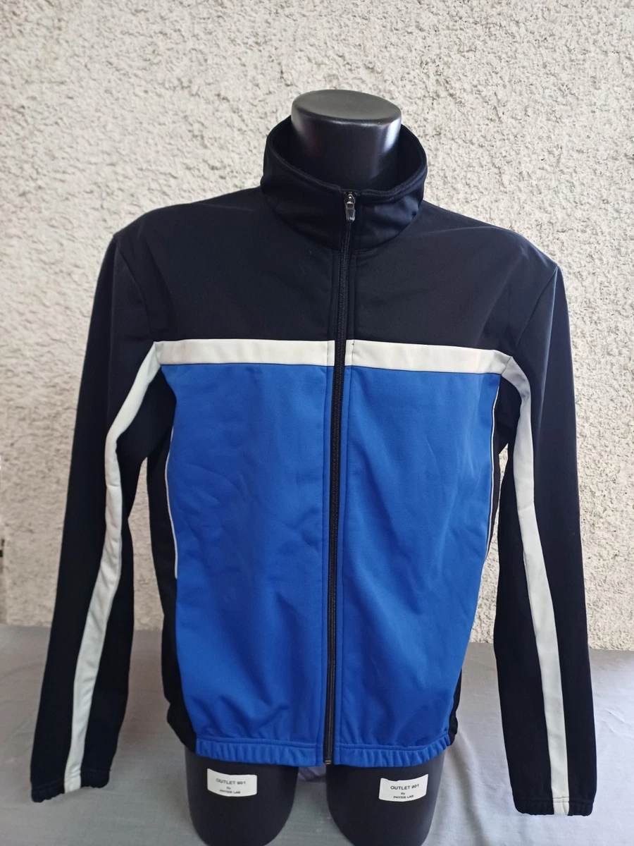 Veste Cycliste Vintage Colombi Années 80 - Coupe-vent Haute Visibilité - Taille XL