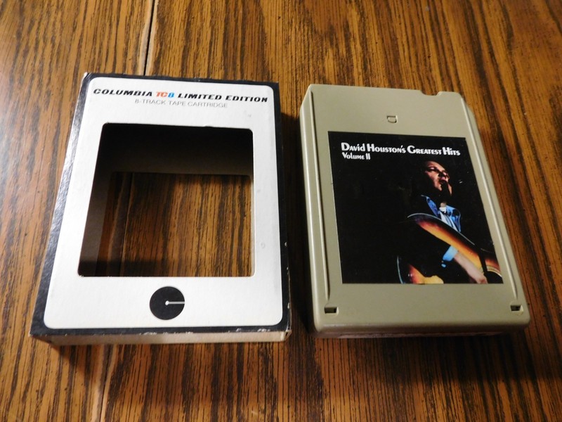 David Houston Vintage 8 Track Tape (No Date)