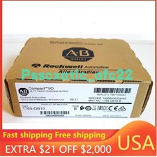 New Allen Bradley 1769-OB16 Output Module CompactLogix 16pt 24VDC US Stock