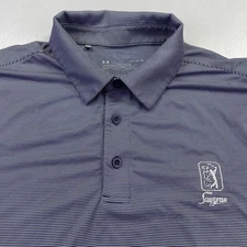 Under Armour Golf Polo Shirt Mens Large TPC Sawgrass PGA Players Championship