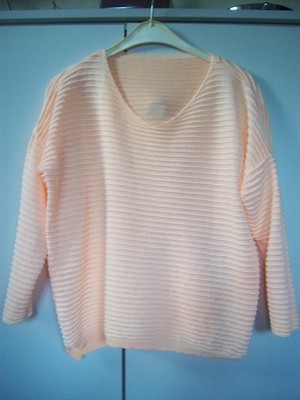 leichter Pulli mit Streifenmusterung  Gr. M