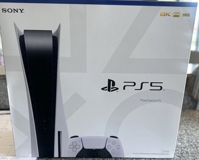 Sony PlayStation 5 Disc Edition CFI-1215A (Includes Blue-Ray Drive)