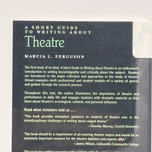 A Short Guide to Writing About Theatre Marcia L. Ferguson 2008 Pearson - Picture 3 of 17