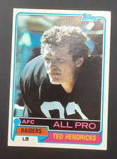 1981 Topps - Ted Hendricks #200