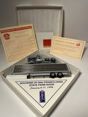 Winross 80th PA State Farm Show 1996 Livestock Carrier Dairy Industry MILK