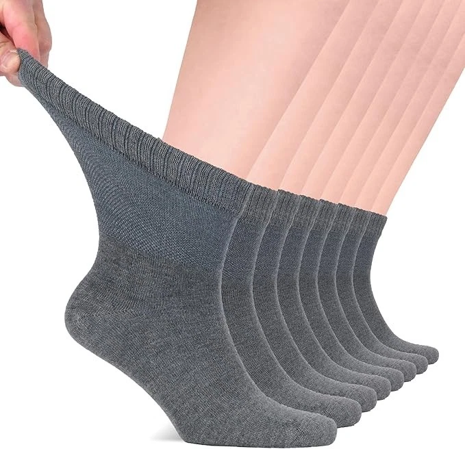 Men Diabetic Ankle Bamboo Socks, Solid Colors, Casual, 8 Pairs, by Hugh Ugoli
Opens in a new window