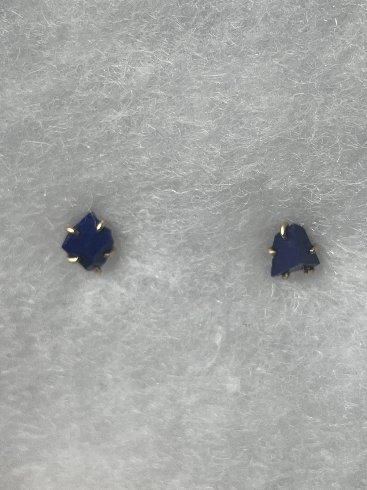 Variance Objects Lapis Studs Earrings - image 1