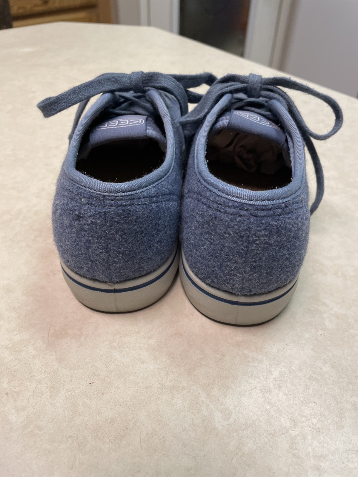 KEEN Elsa Lite scarpe sneakers casual in feltro blu donna taglia 7 5