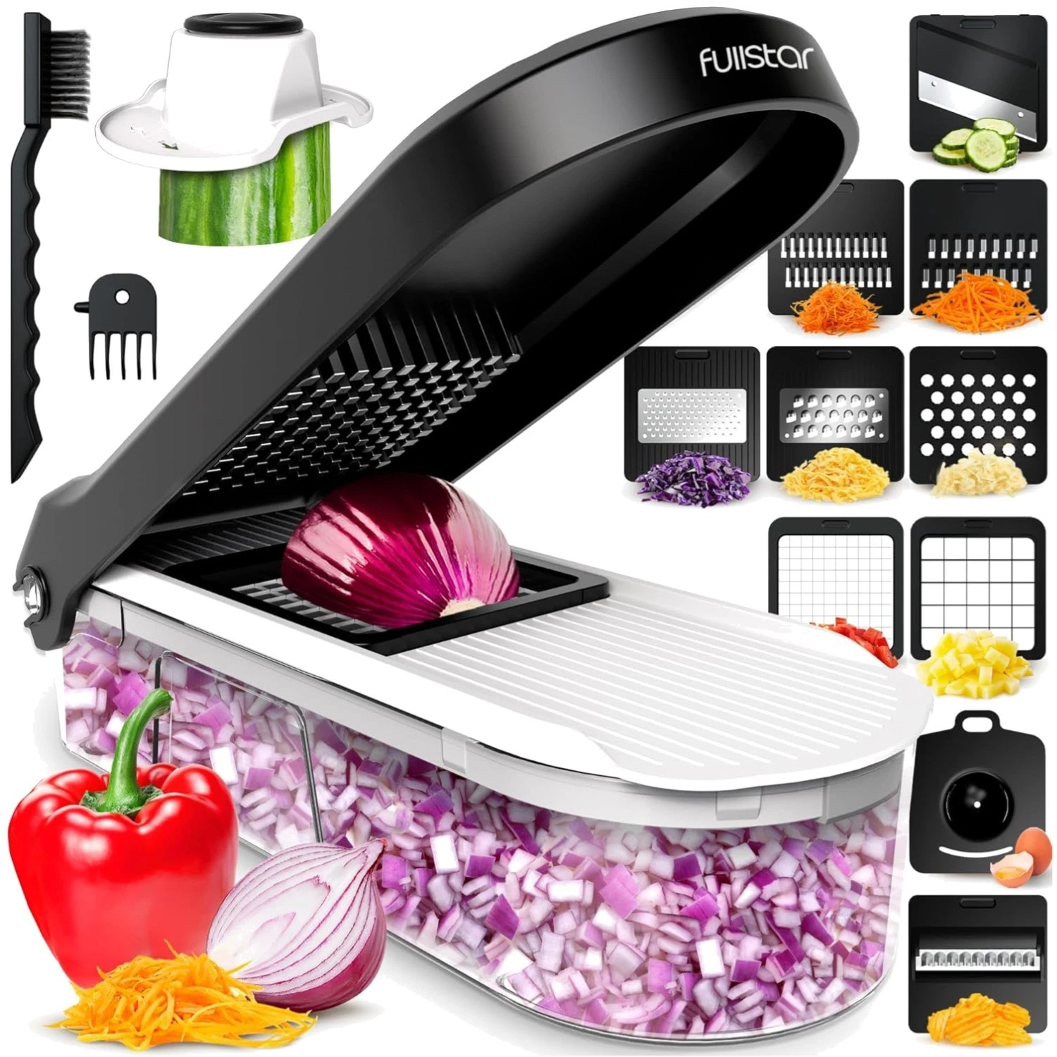 10-in-1 Mandoline Slicer - Vegetable Chopper with Container
Opens in a new window or tab