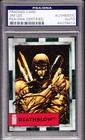 Jim Lee AUTO 1993 Darker Image Deathblow card PSA/DNA Authentic