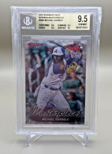 2023 Bowman's Best - Bowman Masterpieces #BM4 Michael Harris II BGS 9.5 GEM MINT