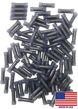  100 Nylon Insulated Flared Butt Connector 16-14 AWG Gauge Wire Terminal Splice